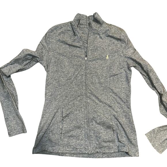 Ralph Lauren Sweaters - Y2k vintage Ralph Lauren women's zip up sweater sz s